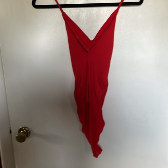 Urban Outfitters Out from Under bodysuit. Red. XL spaghetti straps. Like new - Picture 2 of 5